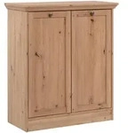 Livetastic Kommode, Eiche Artisan, Holzwerkstoff, 2 F&auml;cher, 80x90x35 cm, Wohnzimmer,