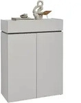 Voleo Schuhschrank, Kaschmir, Kunststoff, 4 F&auml;cher, 1 Schublade(n) Schubladen,