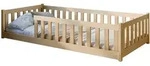 Kids Collective Bodenbett, Natur, Holz, 90x200 cm, Kinder- & Jugendzimmer,