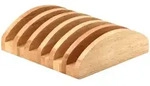Continenta Brettchenst&auml;nder,, Braun, Holz, 21x8x21 cm, Kochen, K&uuml;chenhelfer,