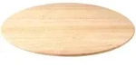 Continenta Drehplatte,, Braun, Holz, 46x4x46 cm, Tischkultur & Servieren,