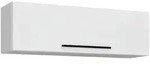 Mid.you Lowboard, Wei&szlig;, Holzwerkstoff, 2 F&auml;cher, 95x30x30 cm, h&auml;ngend, Wohnzimmer,