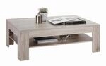 Hom`in Couchtisch, Eiche, Holzwerkstoff, rechteckig, eckig, 75x43x120 cm, Wohnzimmer,