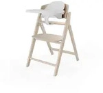 Cybex Hochstuhl Click u0026 Fold, Natur, Holz, Kunststoff, Buche, massiv, Sperrholz,