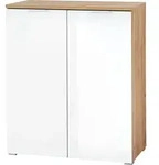 Xora Schuhschrank, Wei&szlig;, Eiche, Kunststoff, 4 F&auml;cher, 89x105x40 cm, Made in