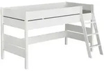 Paidi Spielbett Tiago, Wei&szlig;, H&ouml;he ca. 14 cm, 90x200 cm, Blauer Engel, Goldenes M,