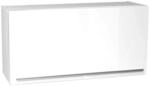 P & B K&uuml;chenoberschrank, Wei&szlig;, Wei&szlig; Hochglanz, Holzwerkstoff, 1 F&auml;cher,