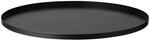 Blomus Tablett Peasy, Schwarz, Metall, rund, 1.5 cm, Tischkultur & Servieren,
