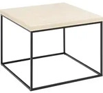 Livetastic Couchtisch, Beige, Holzwerkstoff, quadratisch, eckig, 60x45x60 cm,