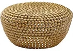 Mid.you Couchtisch, Gold, Metall, rund, 60x30x60 cm, Wohnzimmer, Wohnzimmertische,
