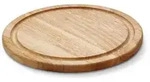 Continenta Steakteller, Braun, Holz, 25x2x25 cm, Essen & Trinken, Geschirr, Teller,