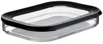 Mepal Vorratsdose Modula, Schwarz, Kunststoff, 0.55 L, rechteckig, 16x3.7x22.4 cm,