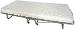 Boxxx Klappbett, Wei&szlig;, Alu, Metall, H2, H&ouml;he ca. 10 cm, 90x204 cm, Schlafzimmer,