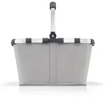 Reisenthel Einkaufskorb Carrybag herringbone sand, Hellgrau, Textil, 22 L,