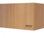 FlexWell K&uuml;chenoberschrank, Buche, Holzwerkstoff, 60x32x32 cm, Made in Germany,