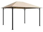 Quick Star Pavillon, Beige, Metall, 300x263x400 cm, Sonnen- & Sichtschutz, Pavillons