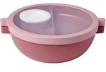 Mepal Bento-Lunchbowl, Dunkelrot, Kunststoff, 20.7x8.5x24 cm, K&uuml;chenzubeh&ouml;r,