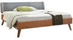 Hasena Bett, Eiche, Holz, Wildeiche, massiv, 160x200 cm, &Uuml;ber- und...