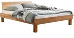 Hasena Bett, Wildeiche, Holz, Wildeiche, massiv, 200x200 cm, &Uuml;ber- und