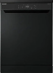Sharp GESCHIRRSP&Uuml;LER Schwarz 59.8x85x59.8 cm, Energieeffizienzklasse: A (G-A)