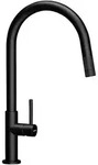 Schock K&uuml;chenarmatur Talia, Schwarz, Metall, 4.5x39.8x21 cm, flexible