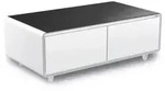 Caso Design Getr&auml;nkek&uuml;hlschrank Sound u0026 Cool, Wei&szlig;, Metall, Kunststoff, Glas,