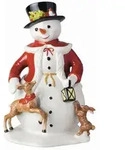 Villeroy & Boch Schneemann Christmas Toy`s Memory, Mehrfarbig, Keramik, Weihnachten,