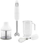 Smeg Stabmixer 50s Style, Wei&szlig;, Metall, 6.5x41.4x6.5 cm, K&uuml;chenger&auml;te, Mixer