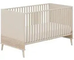 Paidi Gitterbett Eefje, Beige, Holzwerkstoff, 76.3x87.6x146.8 cm, Blauer Engel,