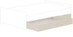 Paidi Bettkasten Little Flo, Beige, Holzwerkstoff, 150x20x95.2 cm, Blauer Engel,