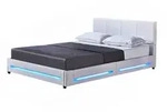 Home Deluxe Led, Wei&szlig;, Kunststoff, Schlafzimmer, Betten, Polsterbetten