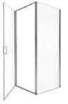 Home Deluxe Duschkabine, Chrom, Metall, 90 cm, Badezimmer, Baden & Duschen,