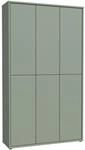 Xora Schuhschrank , Salbeigr&uuml;n , Kunststoff , 16 F&auml;cher , 109.2x191.9x34.9 cm ,