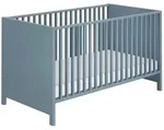 Paidi Gitterbett Olli Babybett, Blau, Holz, Holzwerkstoff, 76.3x81.3x144.6 cm, Blauer