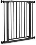 Hauck T&uuml;rschutzgitter Open N Stop 2, Schwarz, Metall, Kunststoff, 75x77 cm,