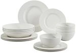 Villeroy & Boch Kombiservice Manufacture Rock blanc, Wei&szlig;, Keramik, 16-teilig,...