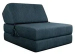 Mirjan24 Klappsofa, Blau, Textil, Rechteckig, 73x58x90 cm, Wohnzimmer, Sofas &