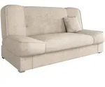 Mirjan24 Schlafsofa, Natur, Kunststoff, Kiefer, 3-Sitzer, Rechteckig, 175x80x80 cm,