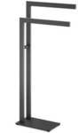 Zack Handtuchständer, Edelstahl, Metall, 15x80x38.5 cm, Badaccessoires, Zack Handtuchständer, Edelstahl, Metall, 15x80x38.5 cm, Badaccessoires,
