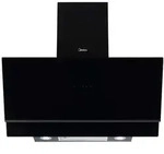 Midea Dunstabzugshaube, Schwarz, Edelstahl, Metall, Glas, A++, 89.6x41.5x43 cm,