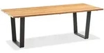 Niehoff Garden Gartentisch, Anthrazit, Teak, Holz, Teakholz, massiv, rechteckig,