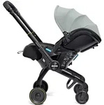 Doona Babyschale Doona X, Salbeigr&uuml;n, Kunststoff, Textil, 44x45.6x72.3 cm, EN 1888,