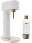 mysoda Wassersprudler Ruby2 White/Copper, Wei&szlig;, Ros&eacute;gold, Metall, 14x41x24 cm,