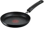 Tefal Minipfanne Breakfast, Schwarz, Metall, rund, antihaftbeschichtet, Kochen,