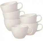 like.Villeroy & Boch Kaffeetassen, Beige, Keramik, 0.25 L, Kaffee & Tee, Tassen,