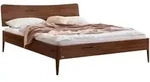 Hasena Bett, Nussbaum, Holz, Nussbaum, massiv, H&ouml;he ca. 22 cm, 180x200 cm, in