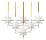 like.Villeroy & Boch Ornamente, Beige, Keramik, 2.3x8.9x8.9 cm, Dekoration,