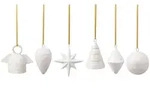 like.Villeroy & Boch Ornamente-Set, Beige, Keramik, 2x2x2 cm, Dekoration,