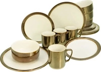 Creatable KOMBISERVICE Wei&szlig;, Gold
