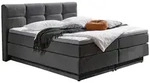 Carryhome Boxspringbett, Grau, Kunststoff, H2 + H3, 7-Zonen, H&ouml;he ca. 24 cm,...